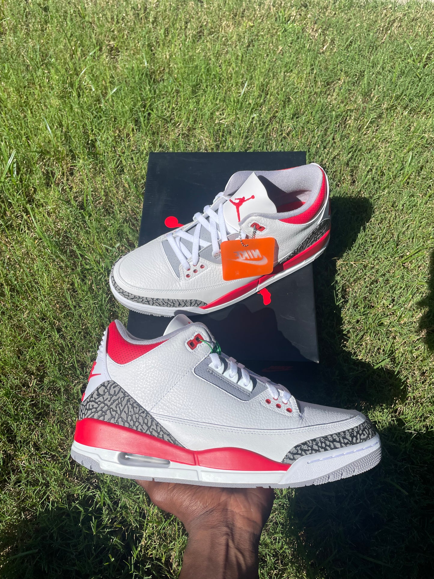 Jordan 3 Retro “Fire Red”