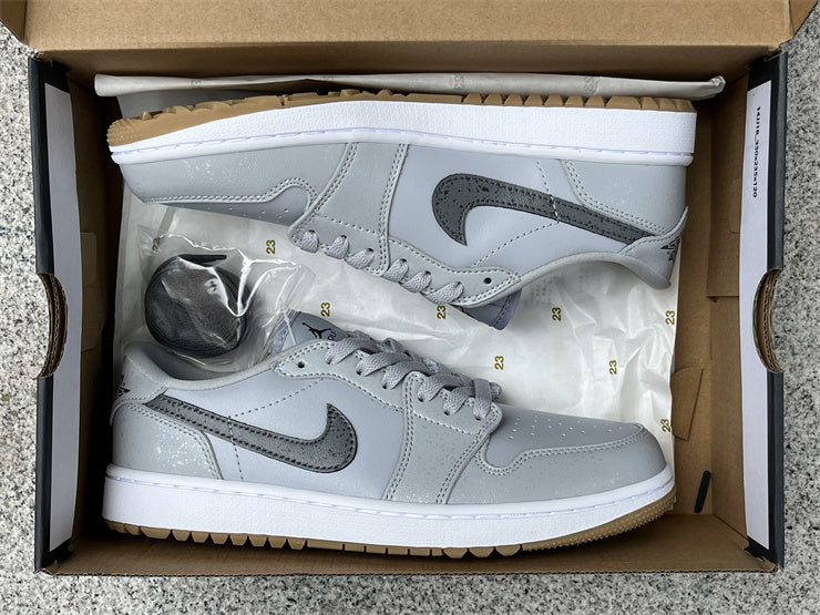 Jordan 1 Retro Low Golf “Wolf”