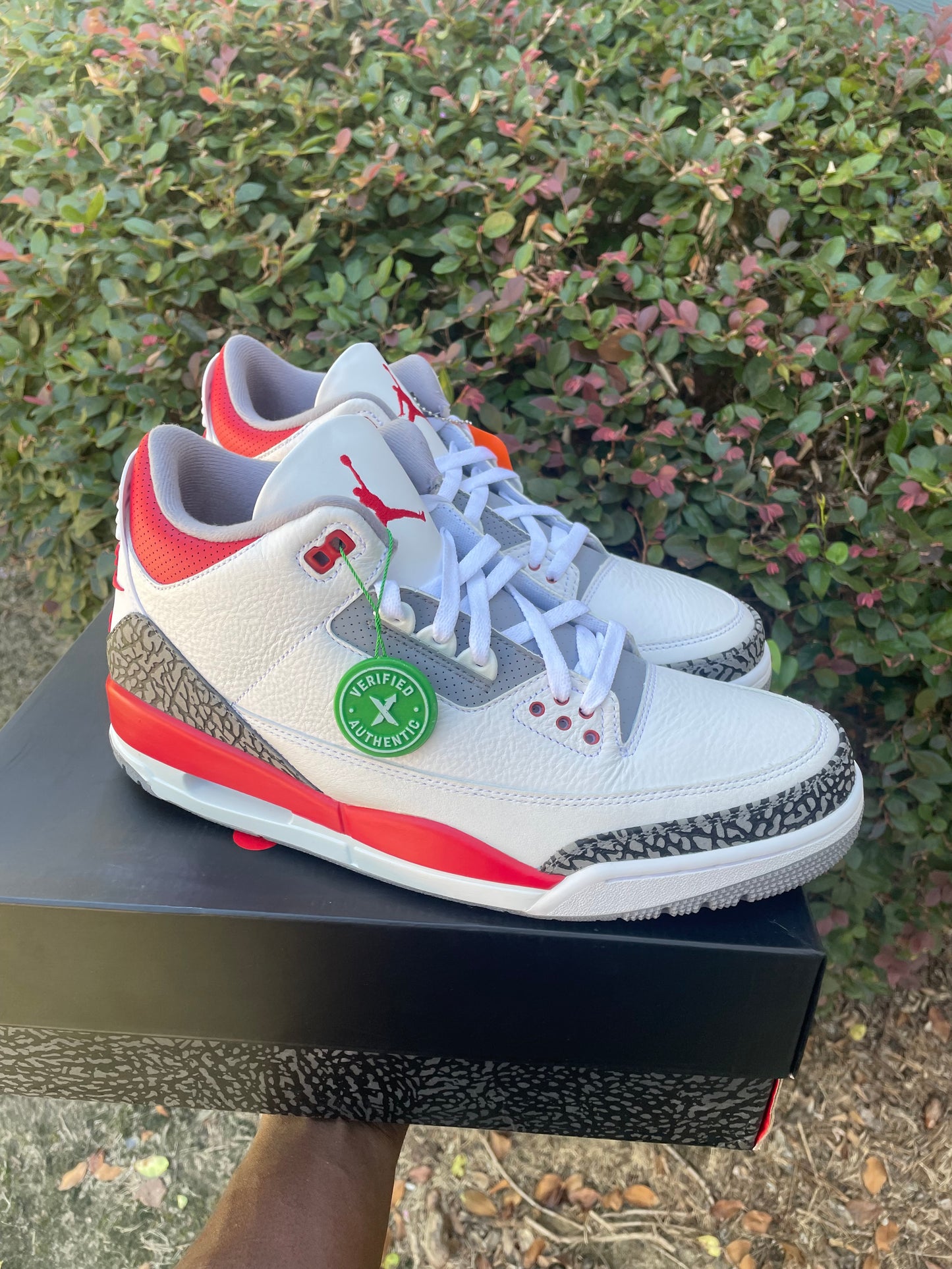 Jordan 3 Retro “Fire Red”