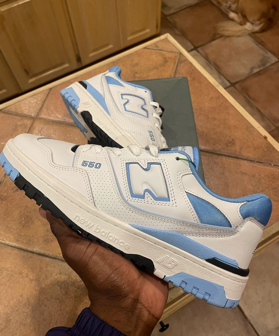 New Balance 550 “ UNC White University Blue”