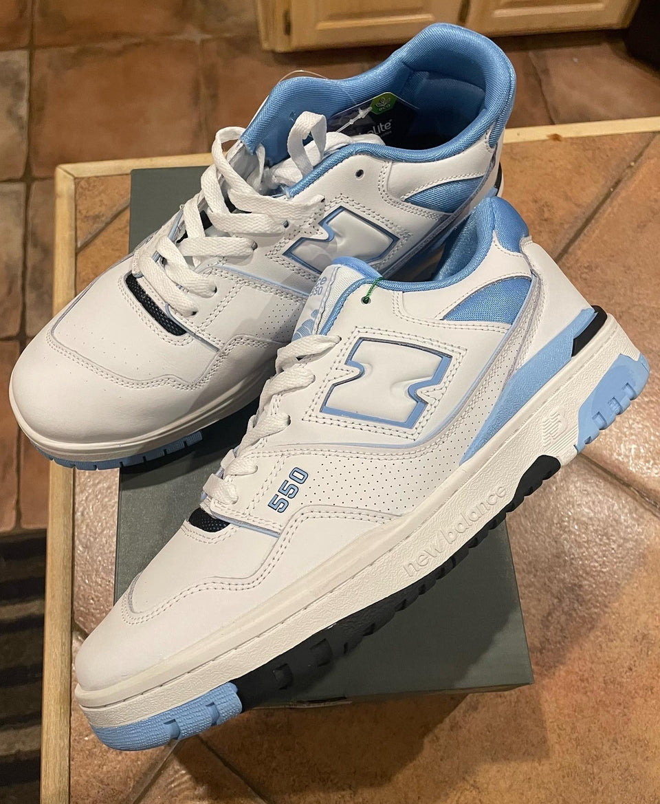 New Balance 550 “ UNC White University Blue”