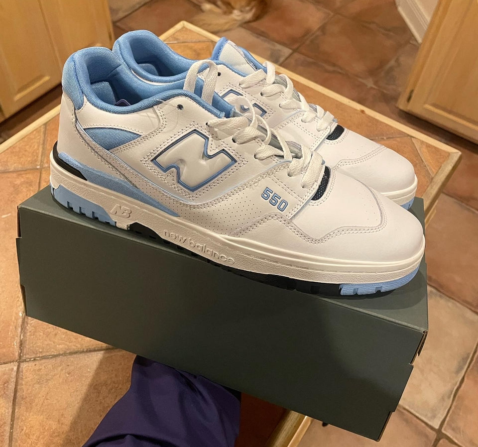 New Balance 550 “ UNC White University Blue”