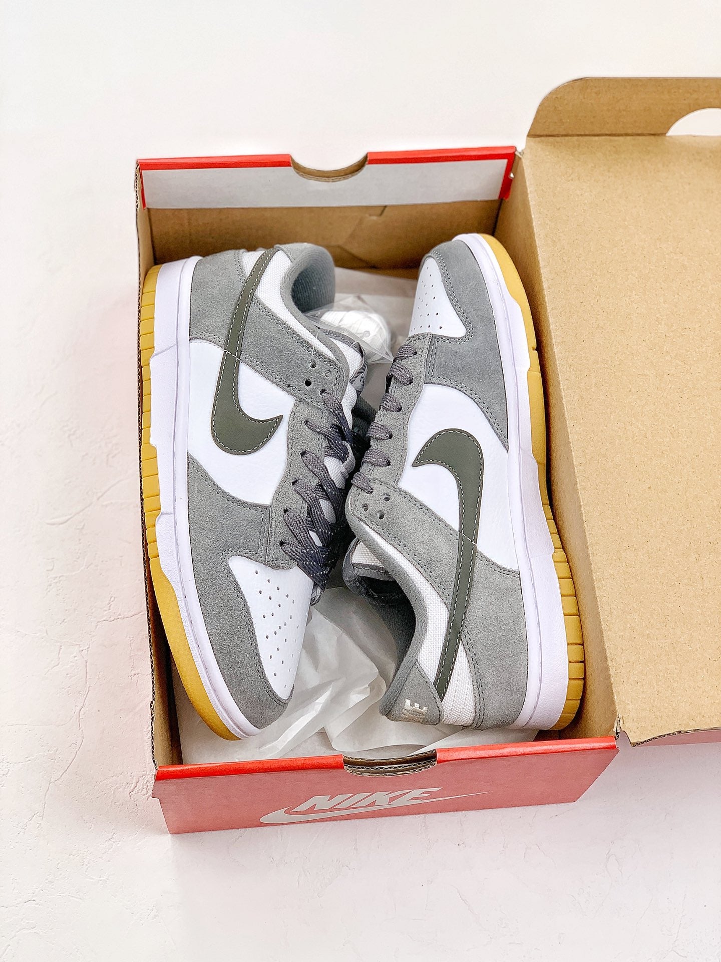 Nike Dunk Low “Grey Gum”