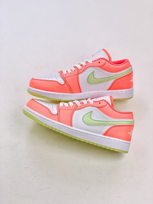 Jordan 1 Low “Peach Lime”